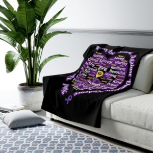 Official Btsadv Gear Sherpa Fleece Blanket