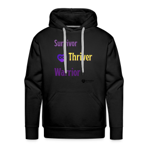Survivor Thriver Warrior Unisex Hooded Sweatshirt