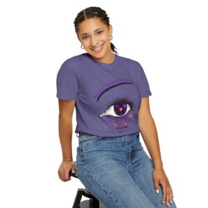 "Through the eyes of survivors" Unisex Garment-Dyed T-shirt