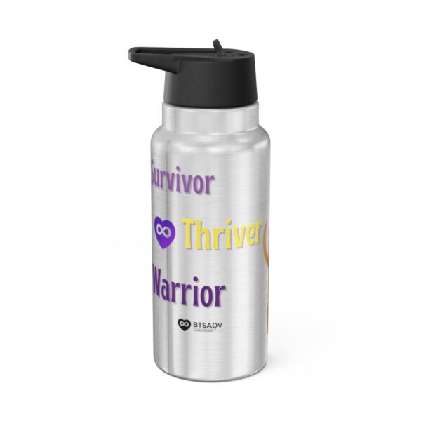 Survivor Thriver Warrior Gator Tumbler 32oz - Image 2