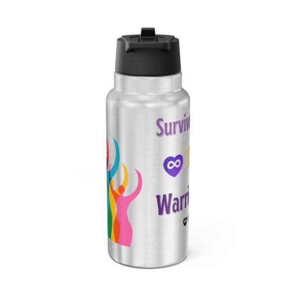 Survivor Thriver Warrior Gator Tumbler 32oz - Image 3