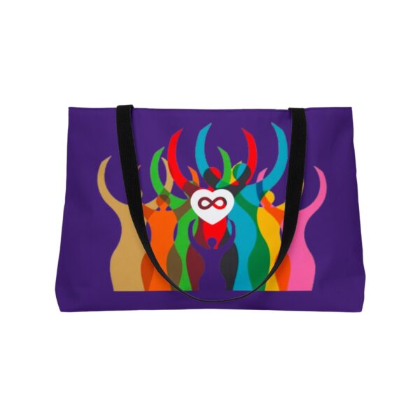 Survivor Thriver Warrior Weekender Tote Bag - Image 2