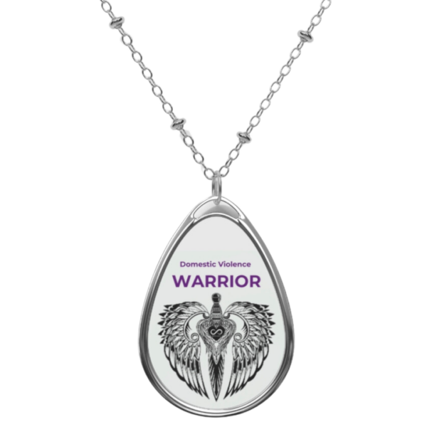 Btsadv DV Warrior Oval Necklace