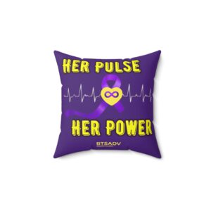 Official Btsadv Gear Faux Suede Square Pillow