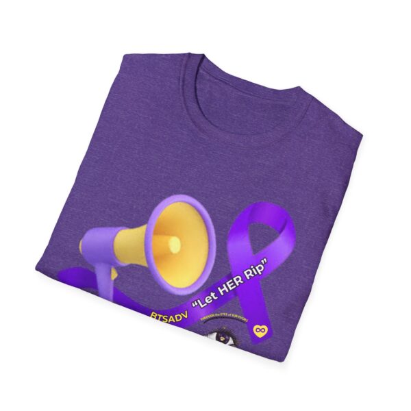 TTEOS Uncensored Ribbon Unisex Softstyle T-Shirt - Image 7