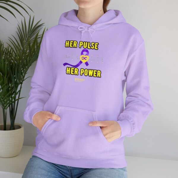 Her Pulse Her Power Unisex Hoodie - Image 6