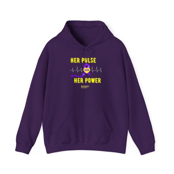 Her Pulse Her Power Unisex Hoodie - Image 7