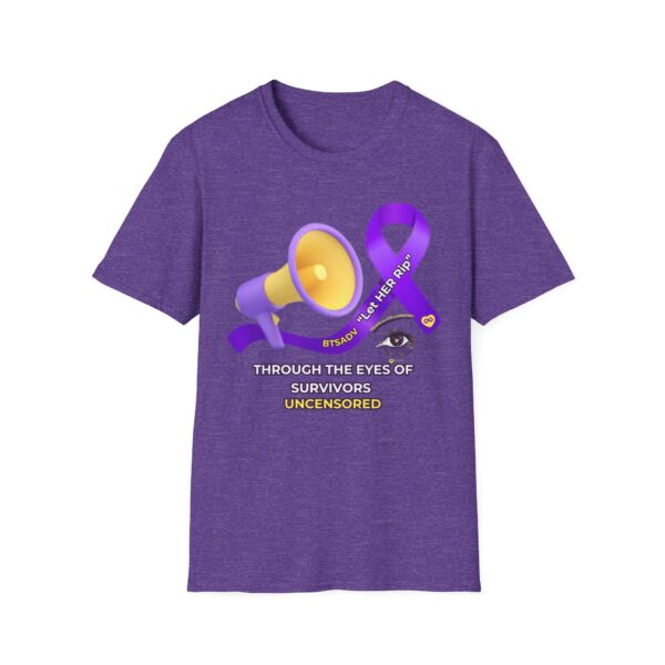TTEOS Uncensored Ribbon Unisex Softstyle T-Shirt - Image 6