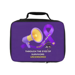 "Through the Eyes of Survivors – Uncensored" Lunch Box