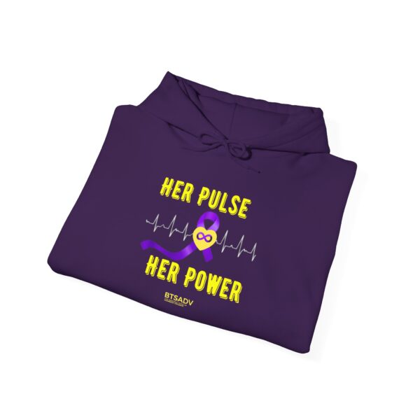 Her Pulse Her Power Unisex Hoodie - Image 8