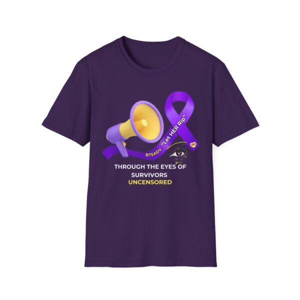 TTEOS Uncensored Ribbon Unisex Softstyle T-Shirt - Image 9