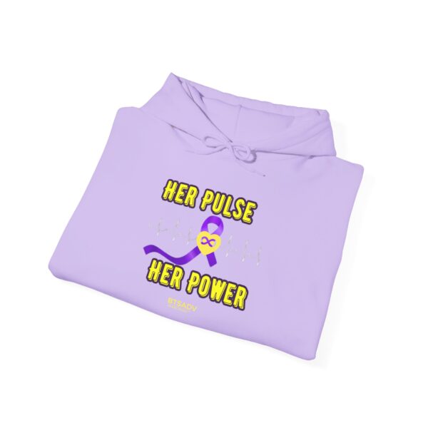 Her Pulse Her Power Unisex Hoodie - Image 5