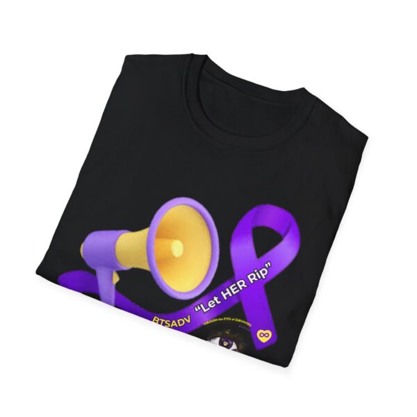 TTEOS Uncensored Ribbon Unisex Softstyle T-Shirt - Image 2