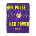 Official Btsadv Gear Sherpa Fleece Blanket