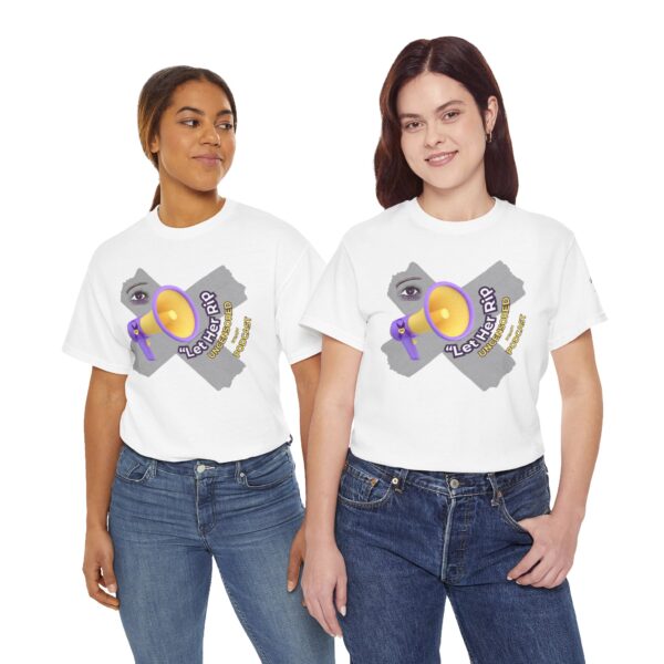 TTEOS Uncensored Podcast : Unisex Heavy Cotton Tee - Image 2