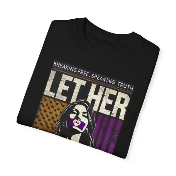 Limited Edition "Let Her Rip" Unisex Garment-Dyed T-shirt - Image 2
