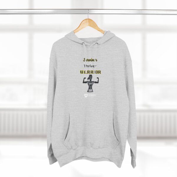 (S.T.W )Warrior Fleece Hoodie - Empowering Sweatshirt for Strong Women, Motivational Gift, Cozy Casual Wear, Ideal for Fitness and Everyday - Image 2