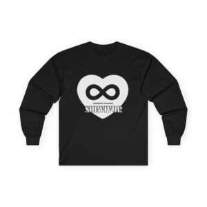 Survivor ( S.T.W) Heart Long Sleeve Tee, Unisex Shirt, Awareness Apparel, Gift for Supporters, Inspirational Quote Shirt