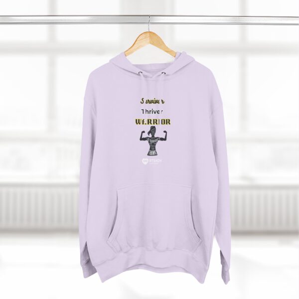 (S.T.W )Warrior Fleece Hoodie - Empowering Sweatshirt for Strong Women, Motivational Gift, Cozy Casual Wear, Ideal for Fitness and Everyday - Image 6