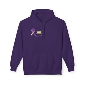 Oct Btsadv Purple Awareness Fleece Hoodie for Domestic Violence Prevention, Cozy Unisex Hoodie, Gift for Supporters, Awareness Month Apparel, [...]