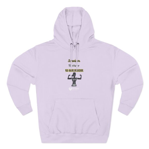 (S.T.W )Warrior Fleece Hoodie - Empowering Sweatshirt for Strong Women, Motivational Gift, Cozy Casual Wear, Ideal for Fitness and Everyday - Image 4
