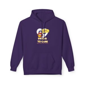 Btsadv Oct " Swear to Care "Unisex Midweight Fleece Hoodie, Cozy Sweatshirt for Casual Wear, Perfect for Gifts, Ideal for Fall and Winter Fashion, Great for [...]