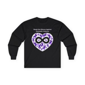 Break the Silence Against Domestic Violence, Awareness Shirt,Unisex Long Sleeve Tee - Support Apparel, Gift for Advocates, Charity [...]