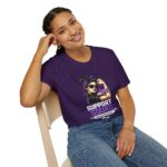 Support Squad Awareness T-Shirt – Purple Ribbon Survivor Tee