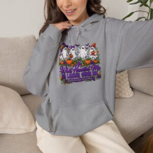Halloween Cats Hoodie - 'Happy Howl-o-ween' Ghost Kittens Sweatshirt